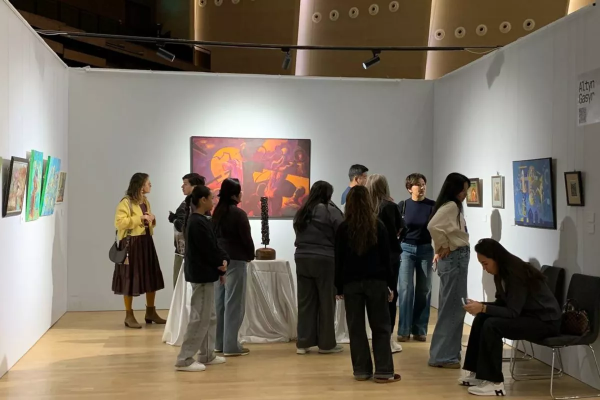 Tajikistan Showcases Contemporary Art at the First-Ever Astana Art Fair