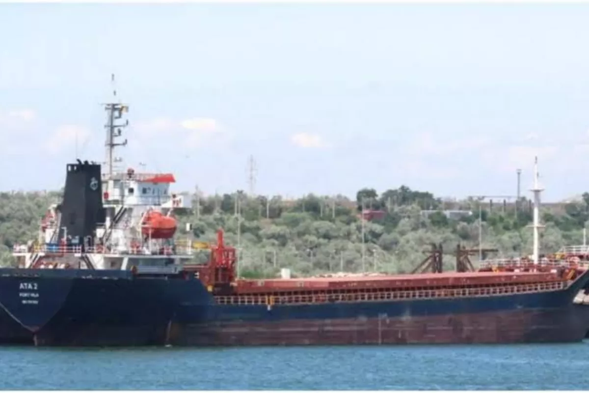 Ship Carrying Azerbaijani Sailors Arrives in Romania After Drone Attack Near Odesa