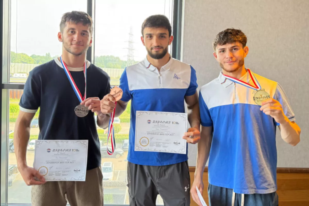 Azerbaijani Boxers Win Three Medals at Eindhoven Box Cup