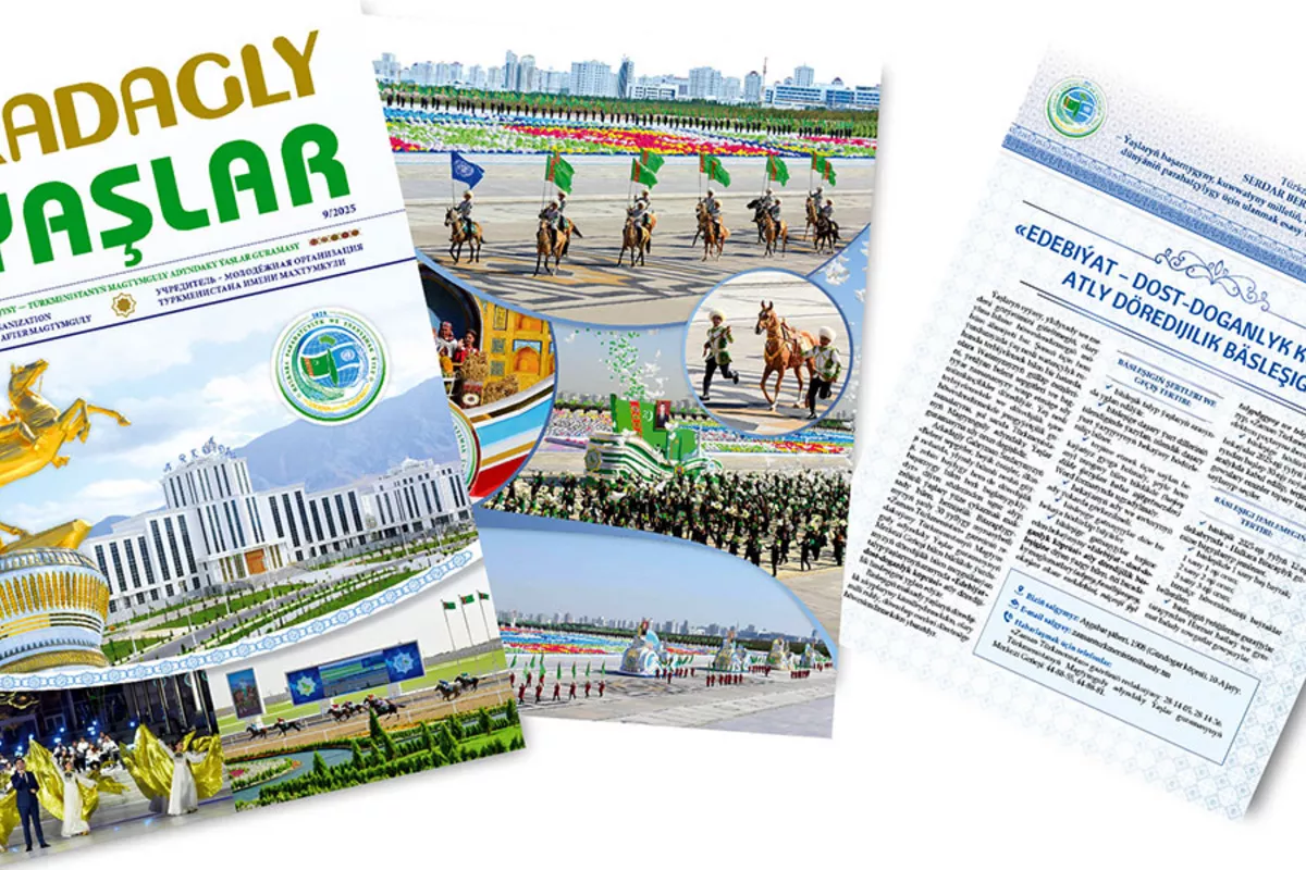 The new Issue of the Magazine Arkadagly Ýaşlar Has Been Published