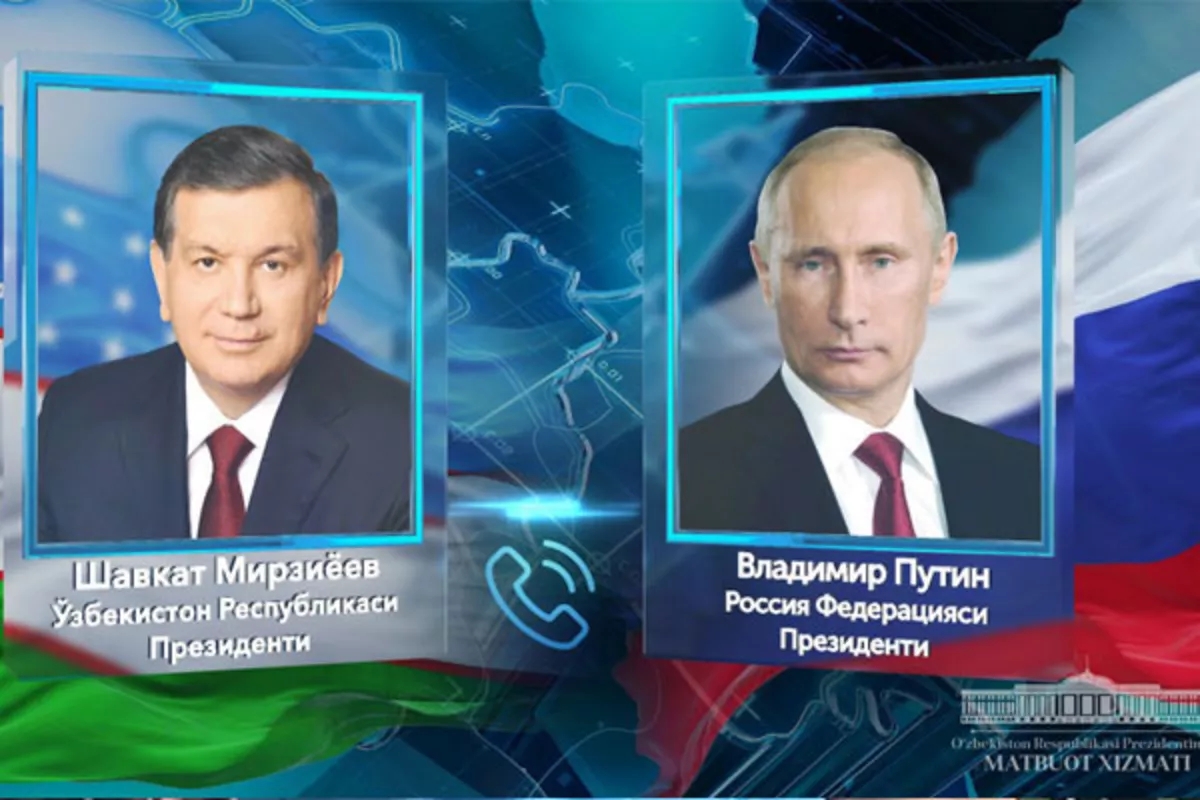 Uzbekistan, Russia Deepen Cooperation in High-Level Phone Talk