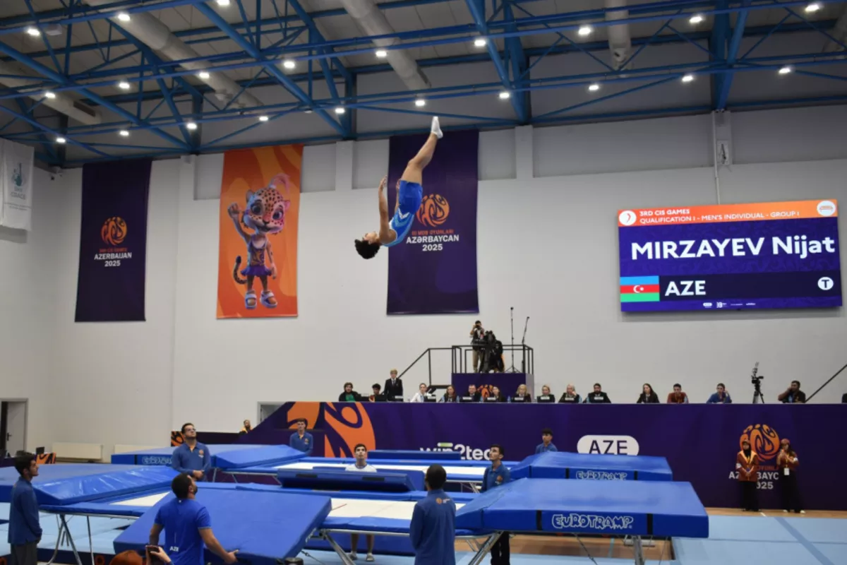 Azerbaijani Trampoline Stars Advance to Finals at 3rd CIS Games