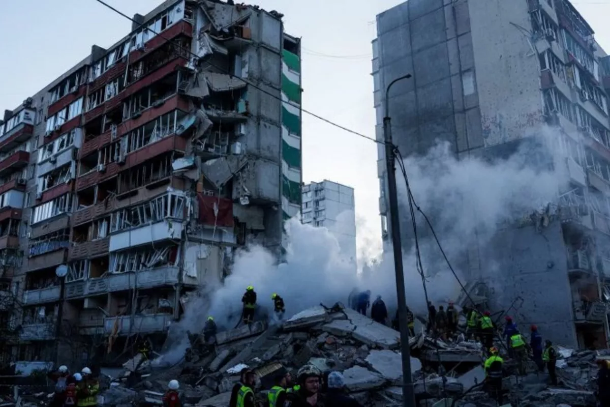 Death Toll Rises After Deadly Strike Hits Ukraine's Kyiv Apartment Block