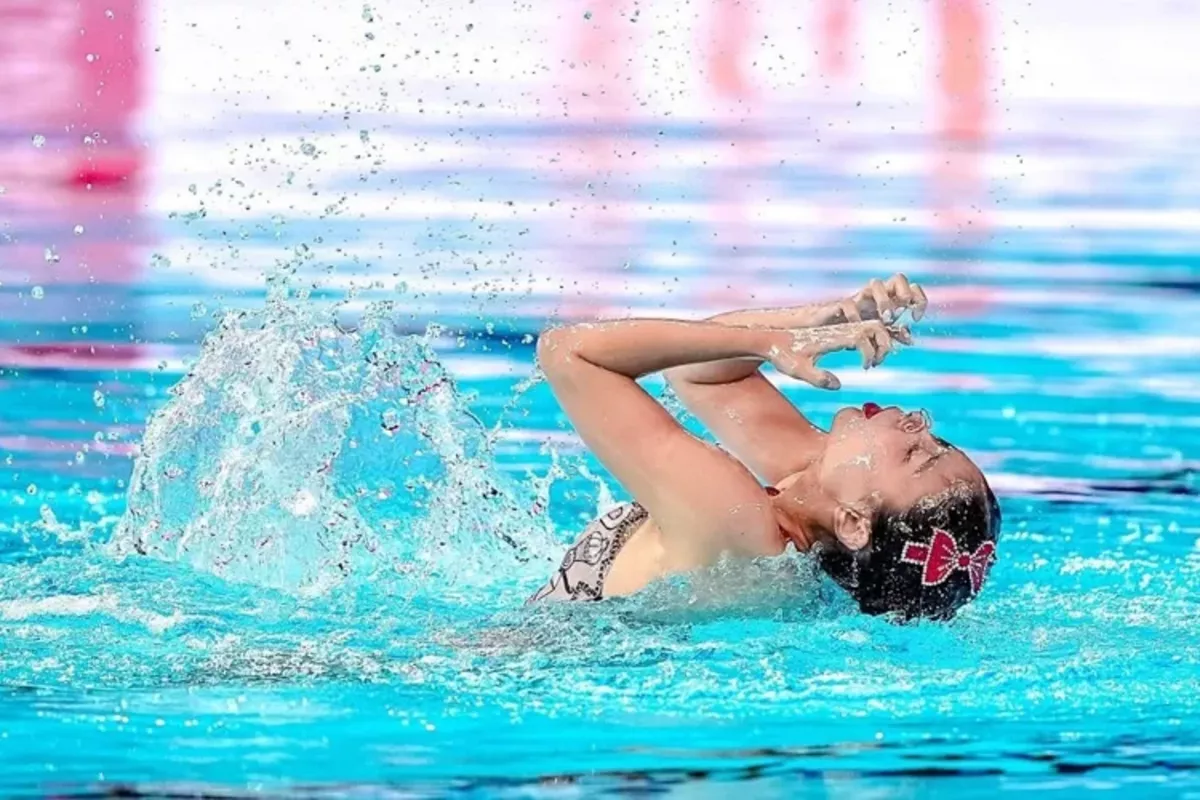 Kazakh Artistic Swimmer Dives Into Finals at 2025 World Aquatics Championships