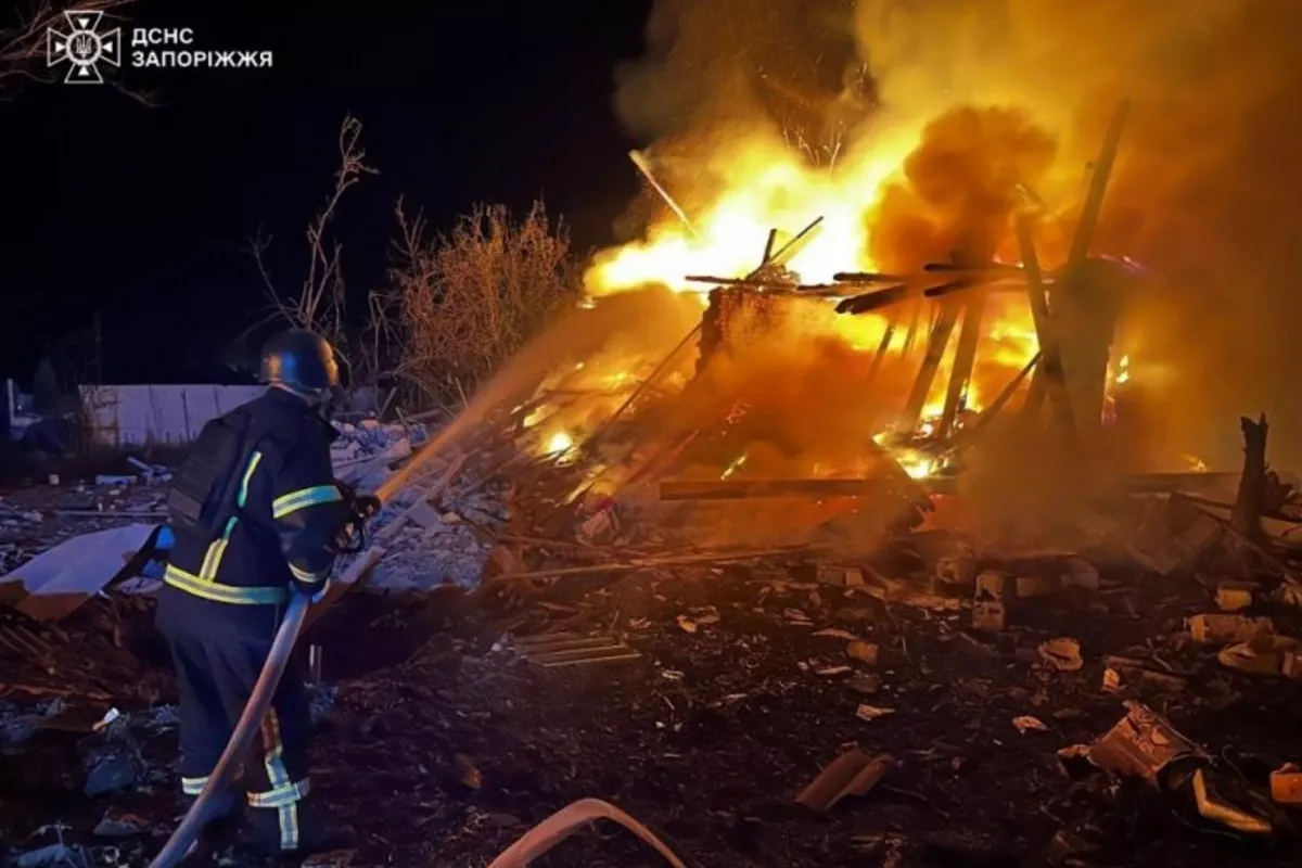 Russian Airstrikes Pound Civilian Areas in Ukraine’s Zaporizhzhia