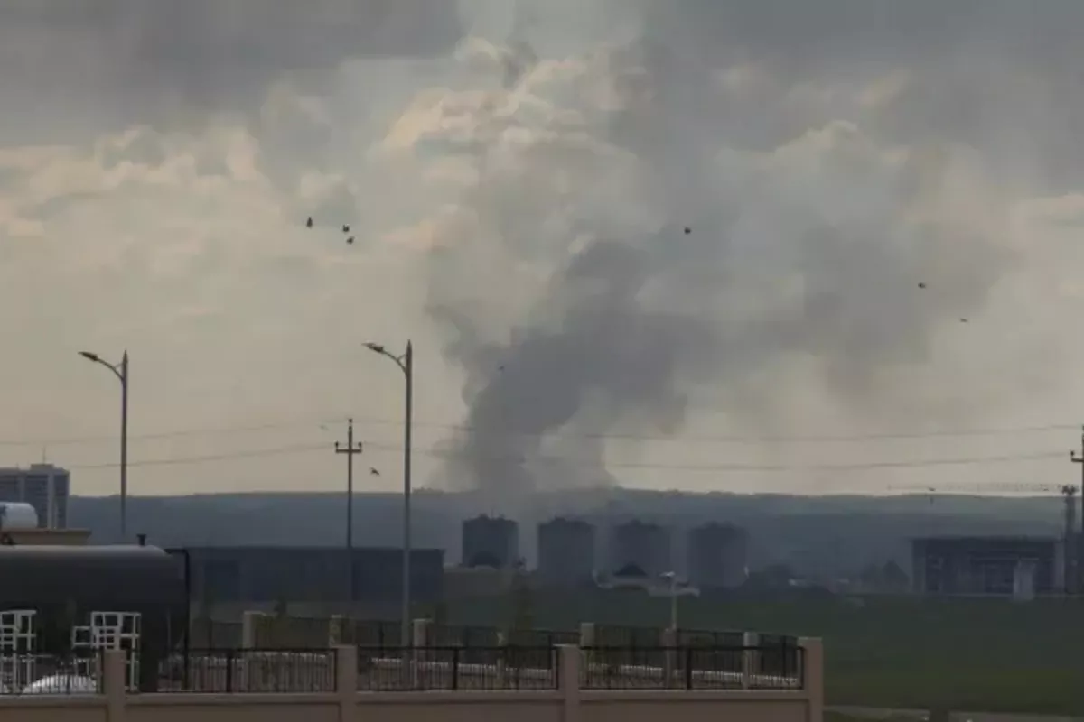 Explosions Rock Iraq's Erbil International Airport