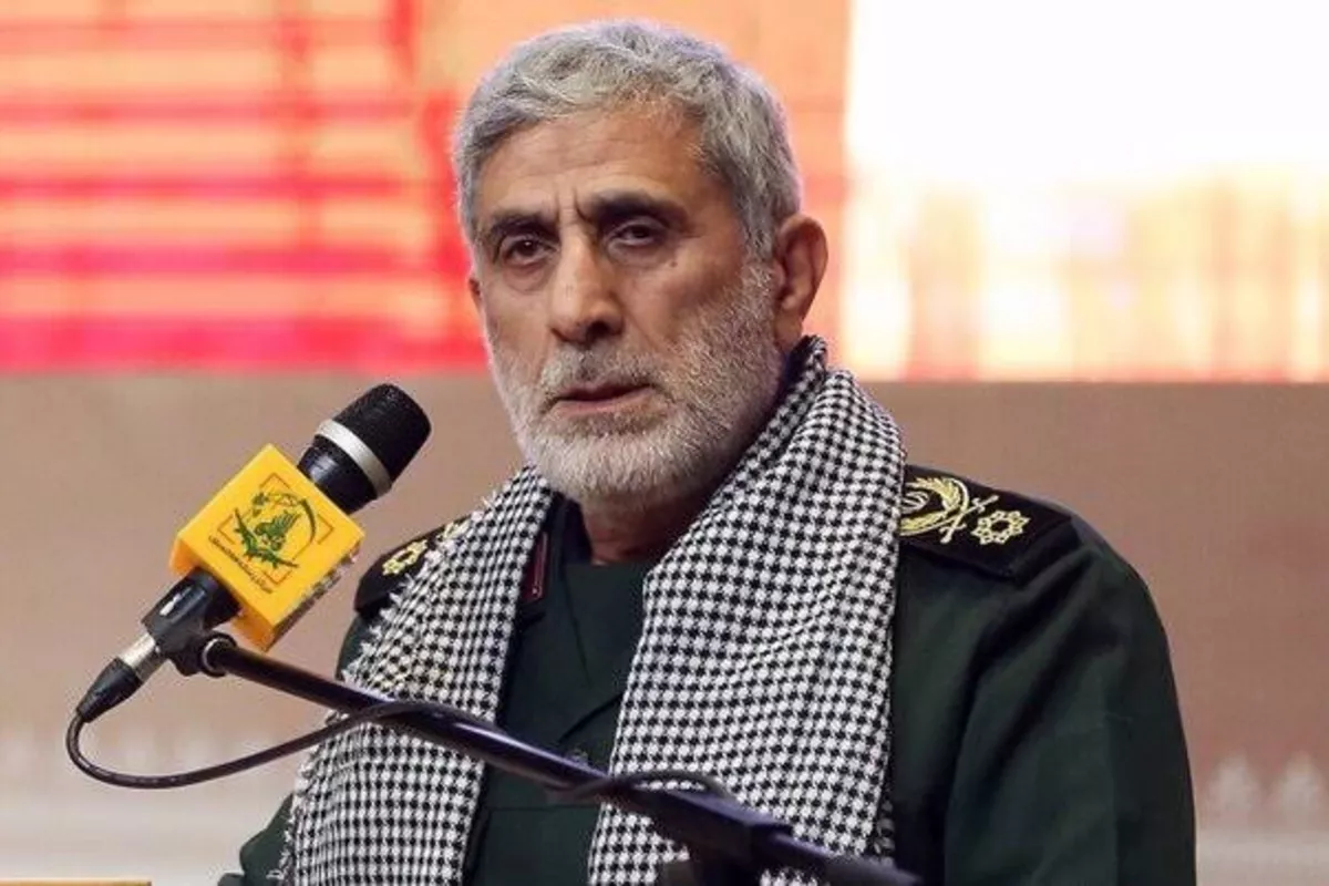 IRGC Quds Force Chief Issues Warning: 'Israel Will Be Caught in Gaza’s Flood'