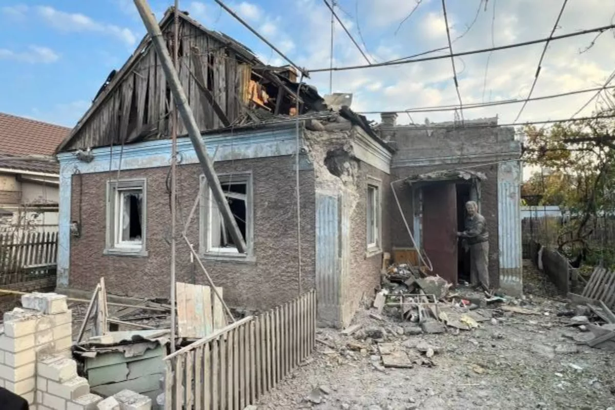 Russian Strikes Hit Ukraine's Kherson District, Minors Among Injured