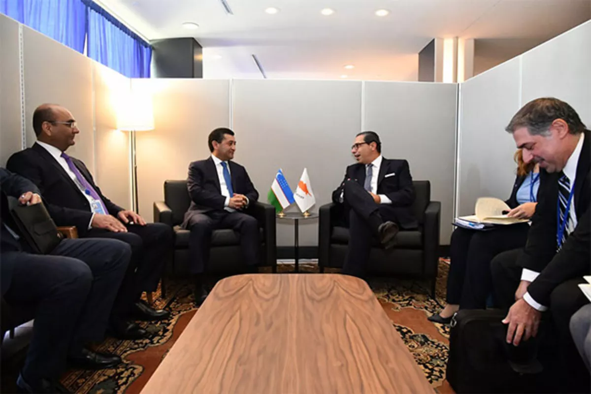 Uzbekistan, Cyprus Discuss Strengthening Diplomatic and Economic Ties