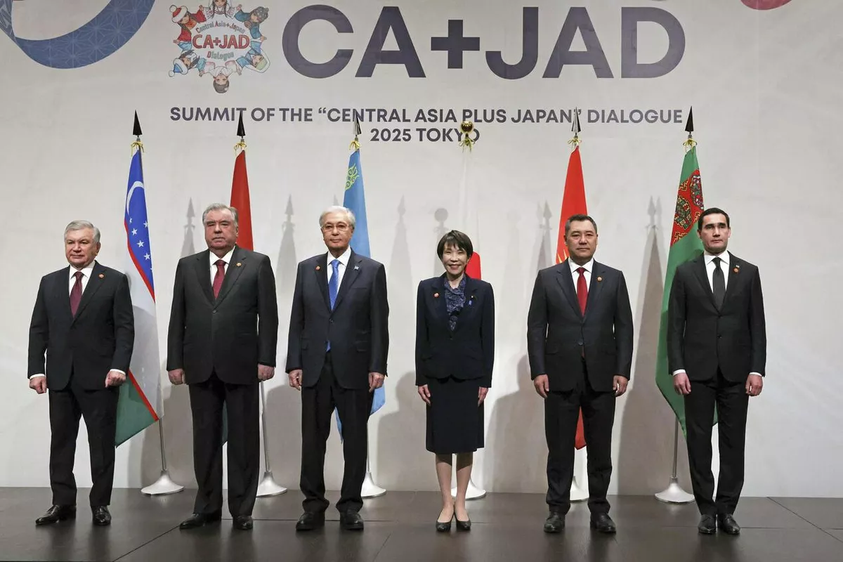 Central Asia, Japan Agree on Resource Supply, New Trade Route
