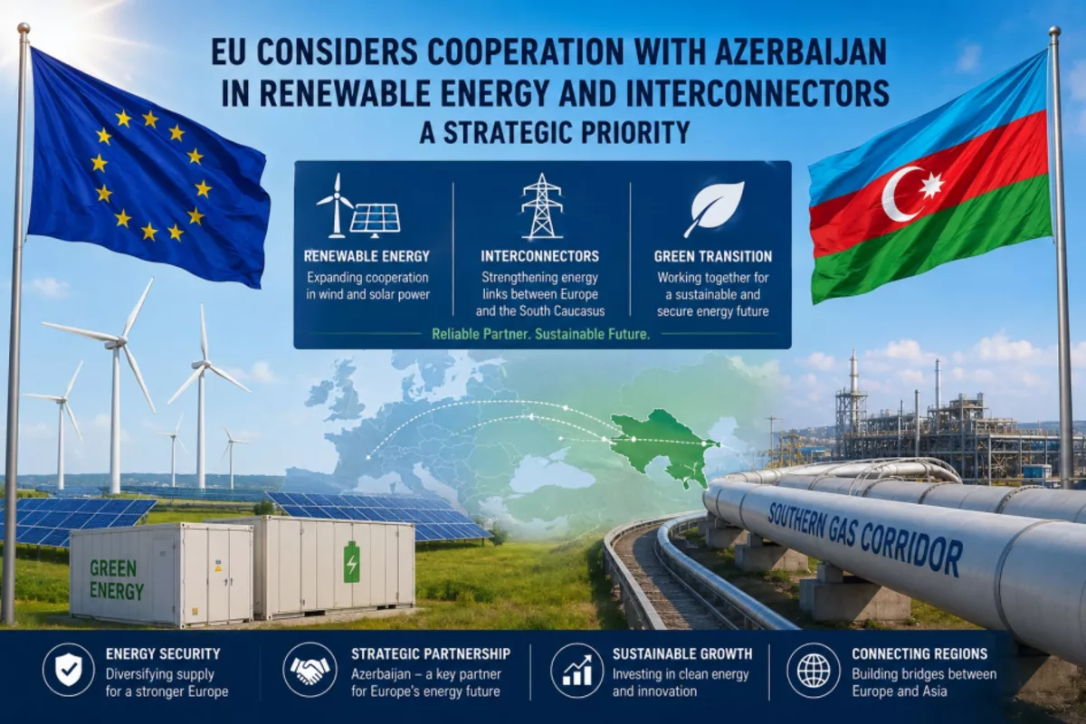 EU Marks Renewable Energy Collaboration with Azerbaijan as Strategic Priority