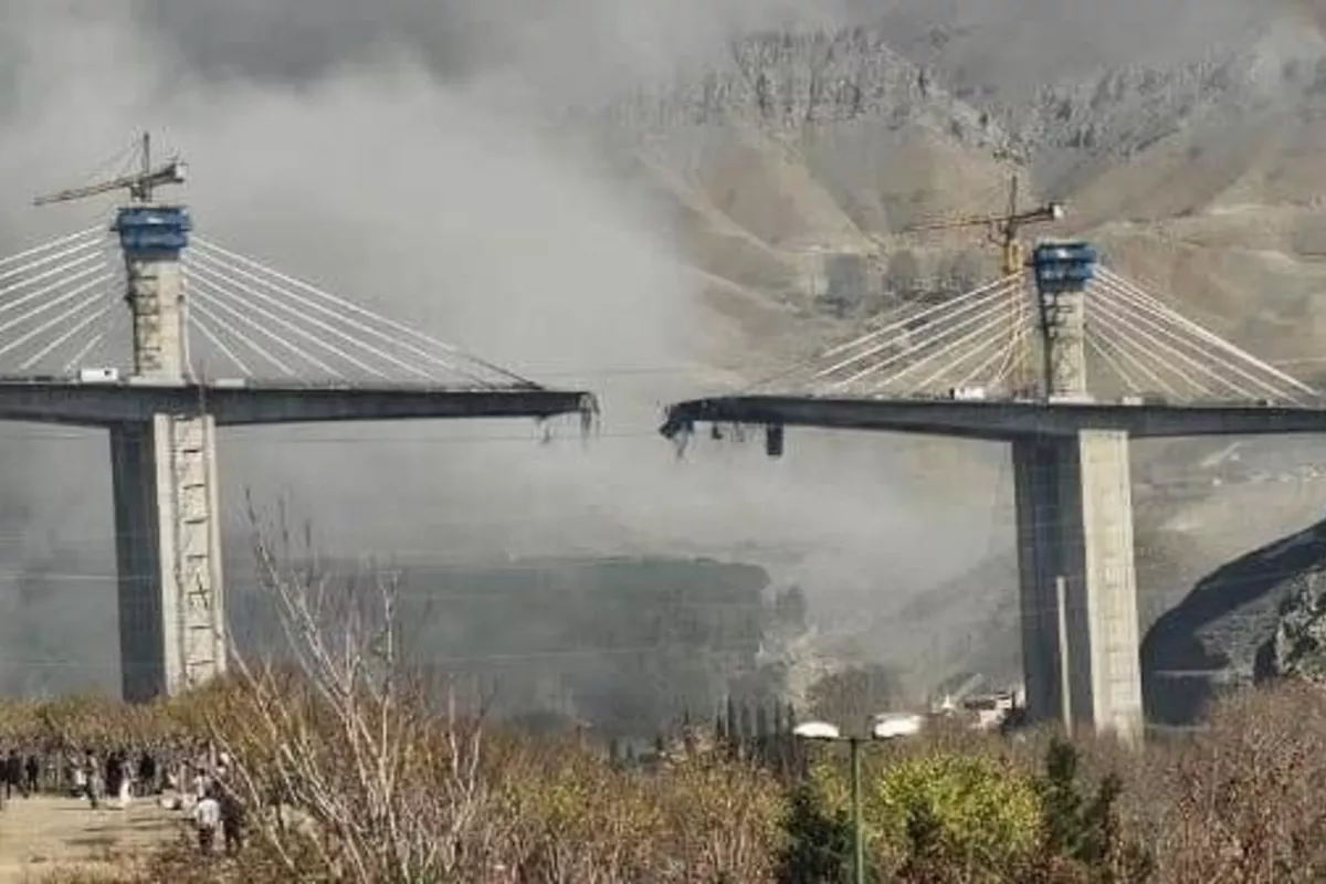 Iran's Landmark B1 Bridge Damaged in US-Israeli Strikes - VIDEO