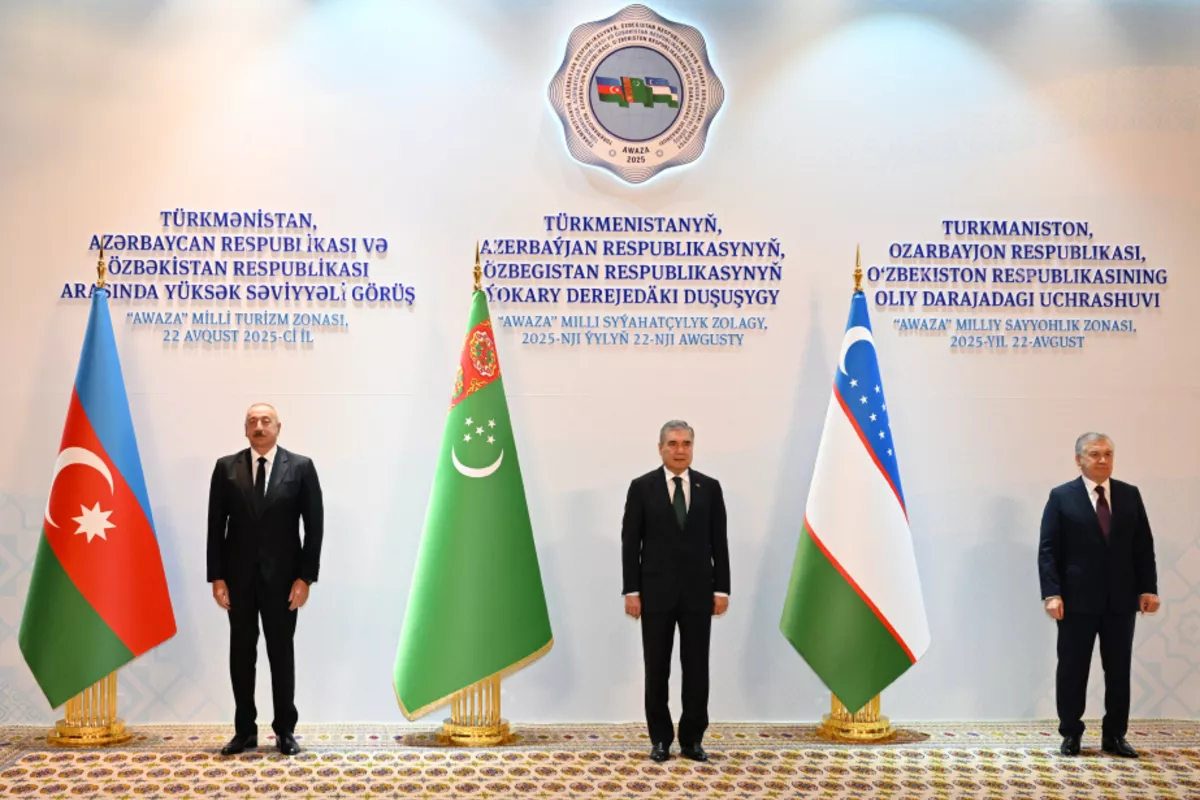 High-Level Talks Underway in Turkmenbashi Among Turkmenistan, Azerbaijan, and Uzbekistan