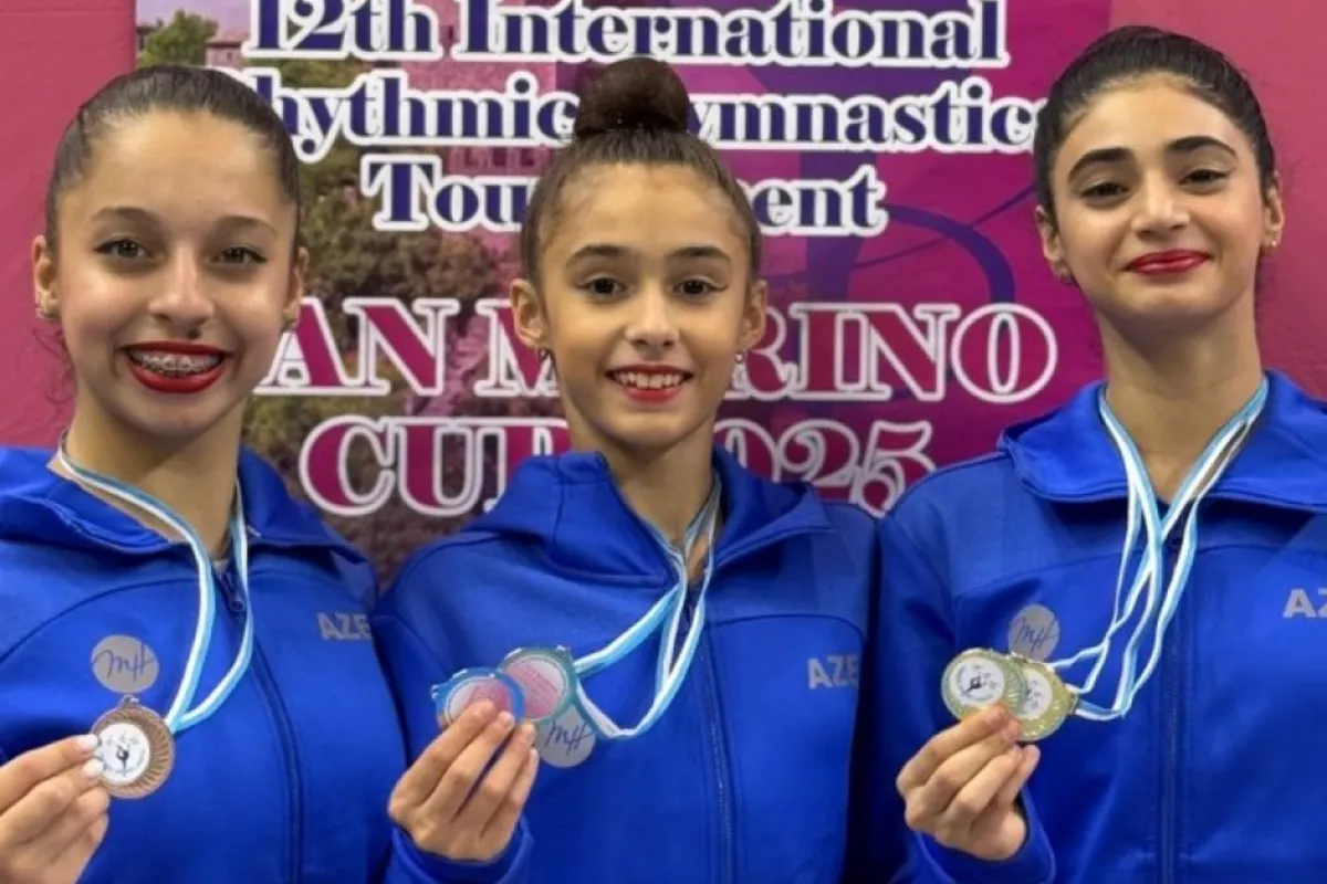 Azerbaijani Gymnasts Impress at San Marino Cup 2025, Bringing Home Seven Medals