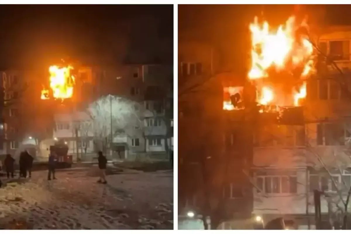 Explosion in Kazakh Apartment Injures Police, Civilians - VIDEO