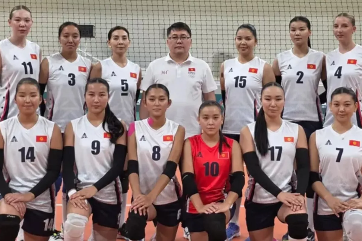 Kyrgyz Women’s Volleyball Team Opens International Tournament with Dominant Win