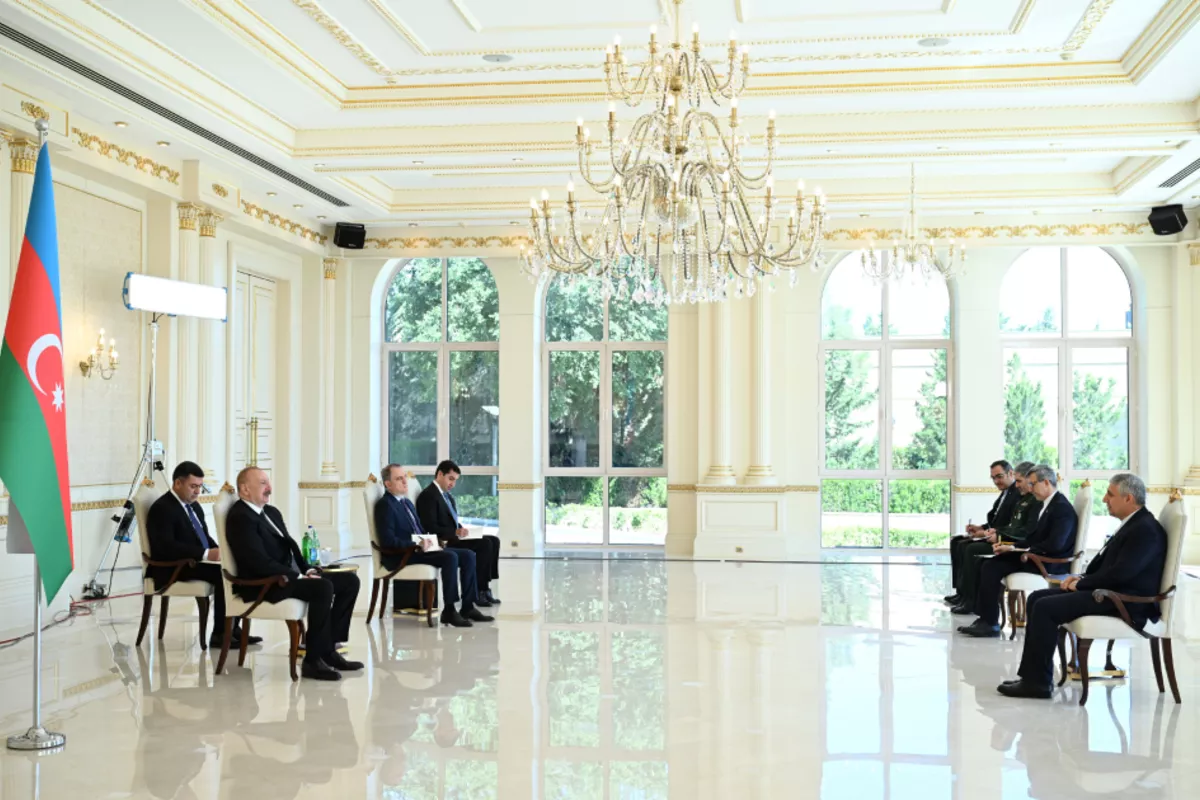 President Ilham Aliyev Receives Credentials of Incoming Iranian Ambassador