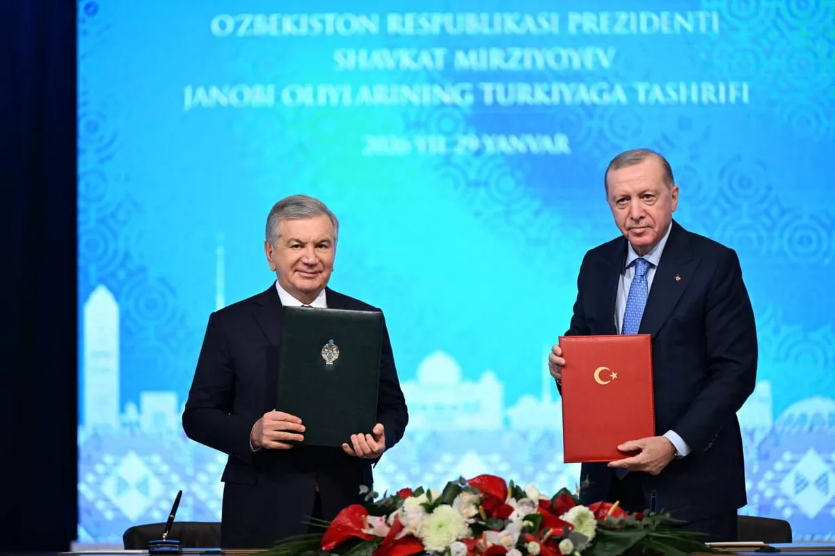 Uzbekistan, Türkiye Sign Major Strategic Deal Package