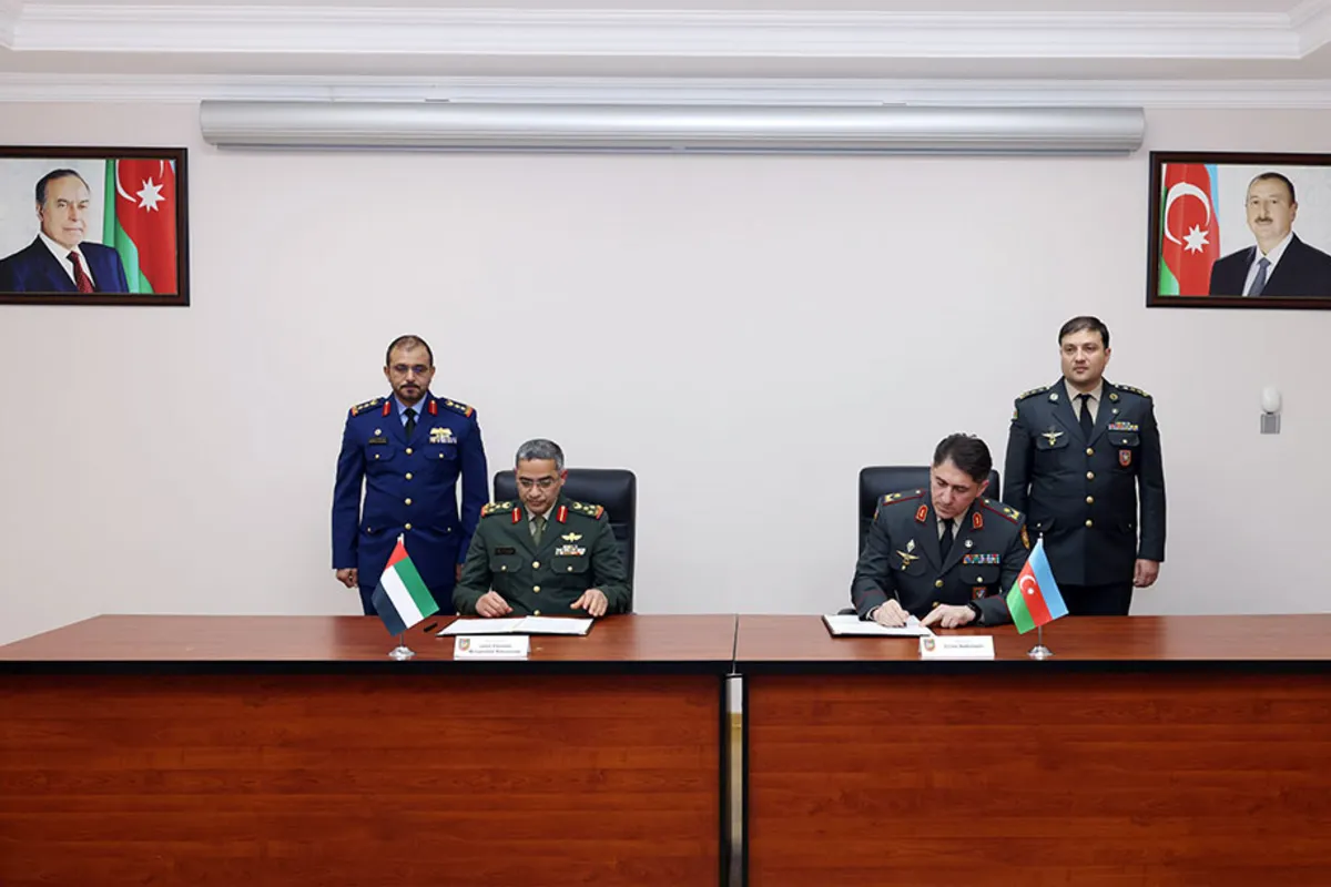 Azerbaijan and UAE Sign Military Cooperation Roadmap for 2027–2029