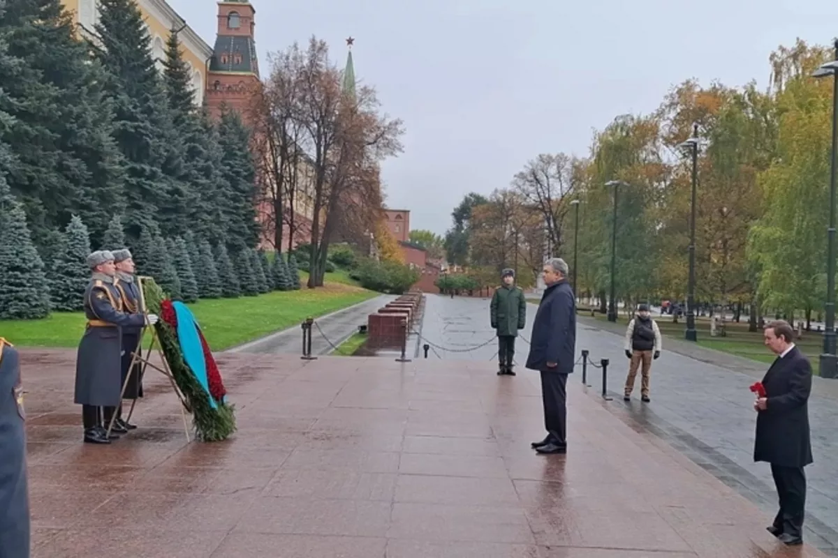 Kazakh FM Makes First Official Visit to Russia