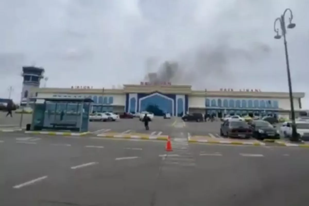 Missile Strike Hits Azerbaijan’s Nakhchivan Airport – VIDEO