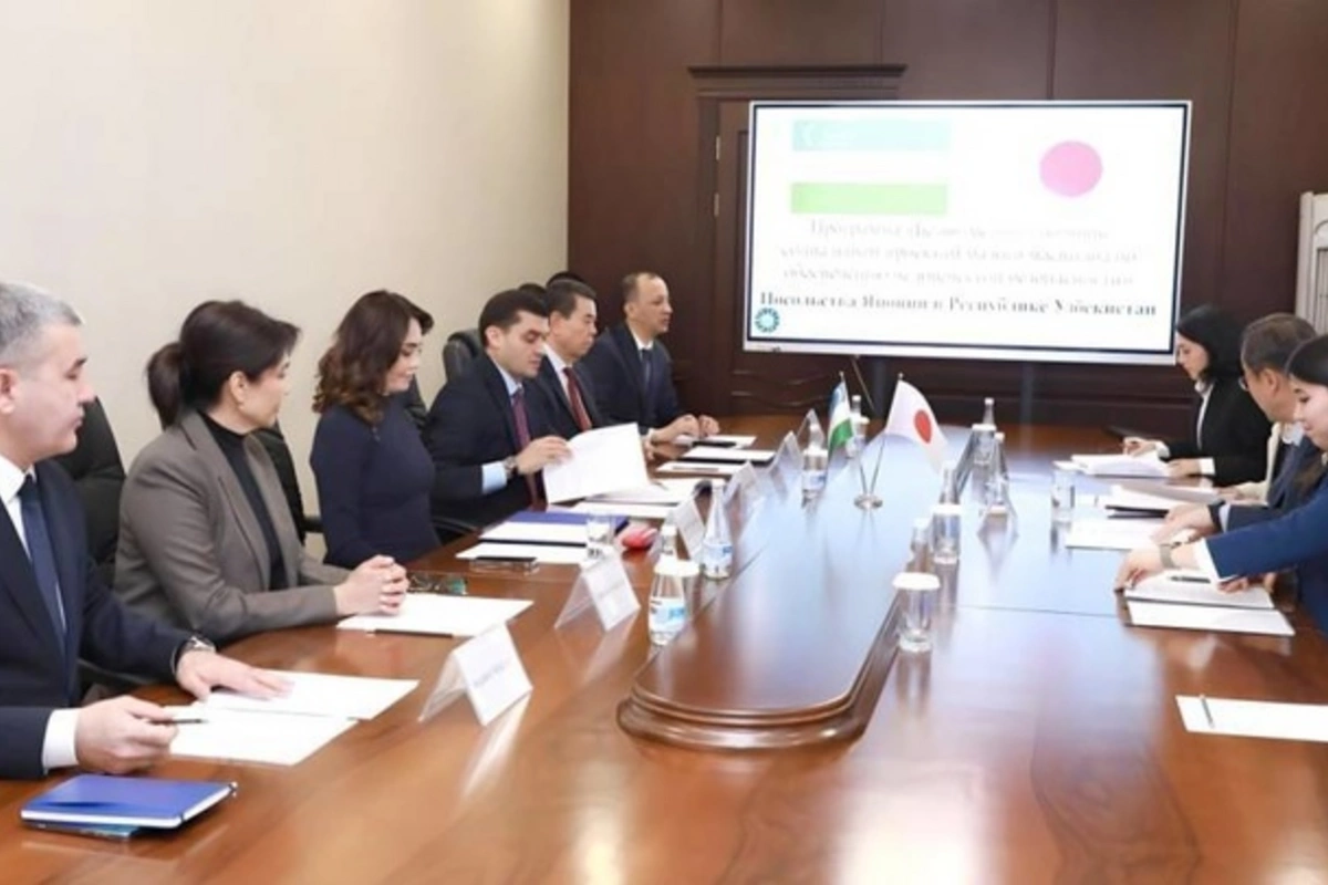 Japan and Uzbekistan Discuss Collaborative Projects