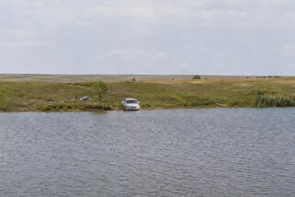 Two Sisters Die After Car Rolls Into Flooded Quarry Near Kazakhstan's Astana