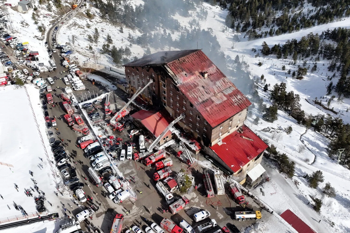 Türkiye Declares National Mourning for Ski Resort Fire Victims