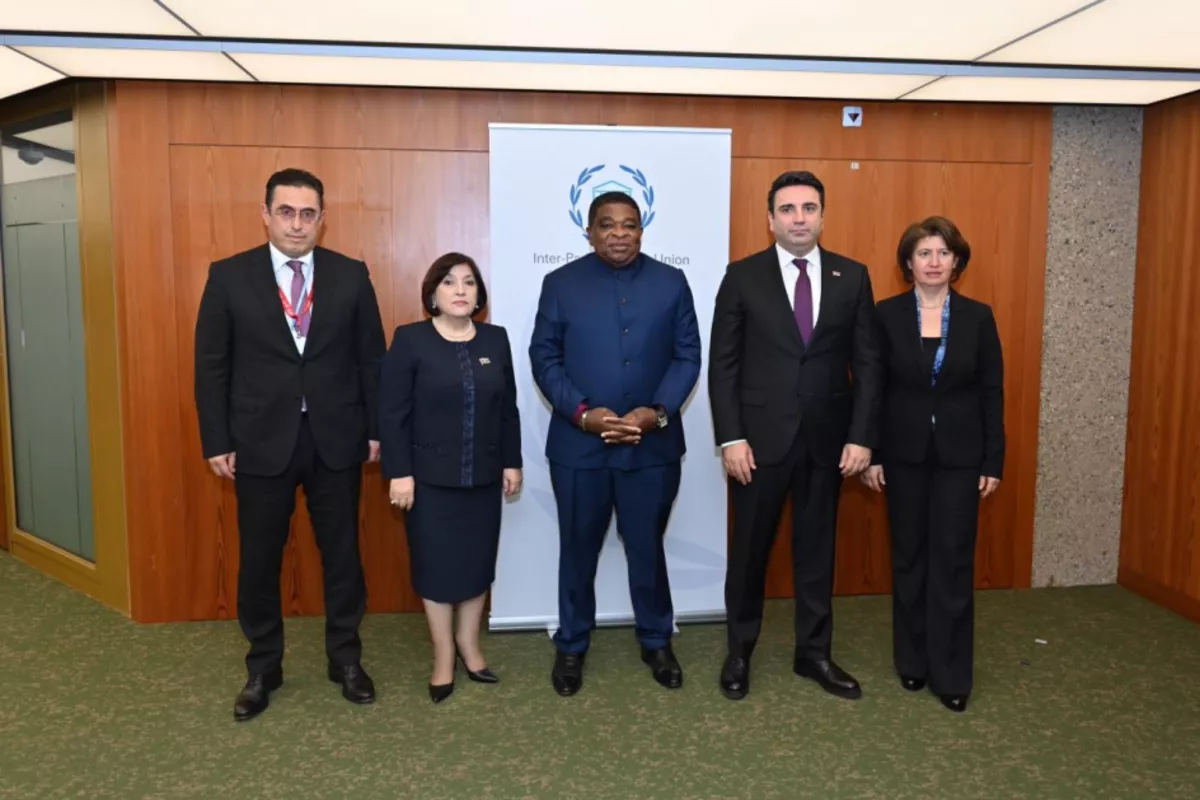 Azerbaijani and Armenian Parliamentary Speakers Meet in Geneva