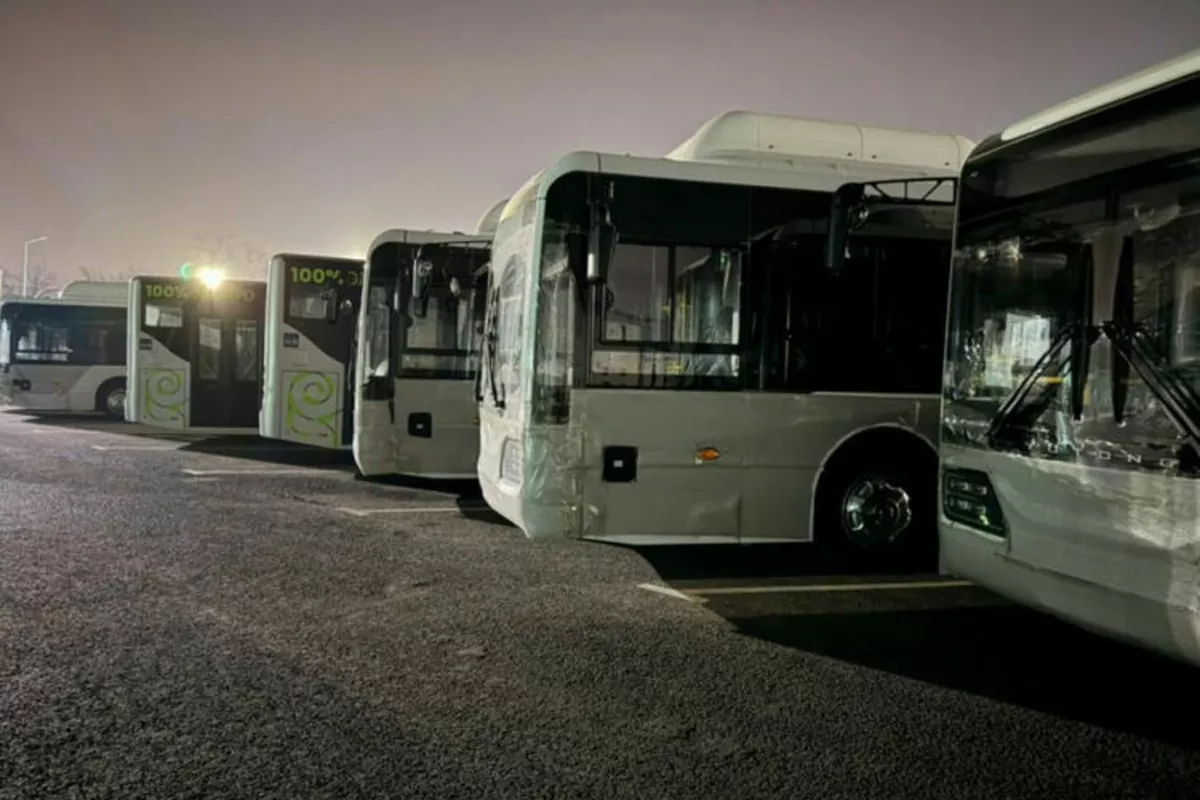 EBRD’s Green City Project Brings 20 Modern Yutong Buses to Kyrgyzstan