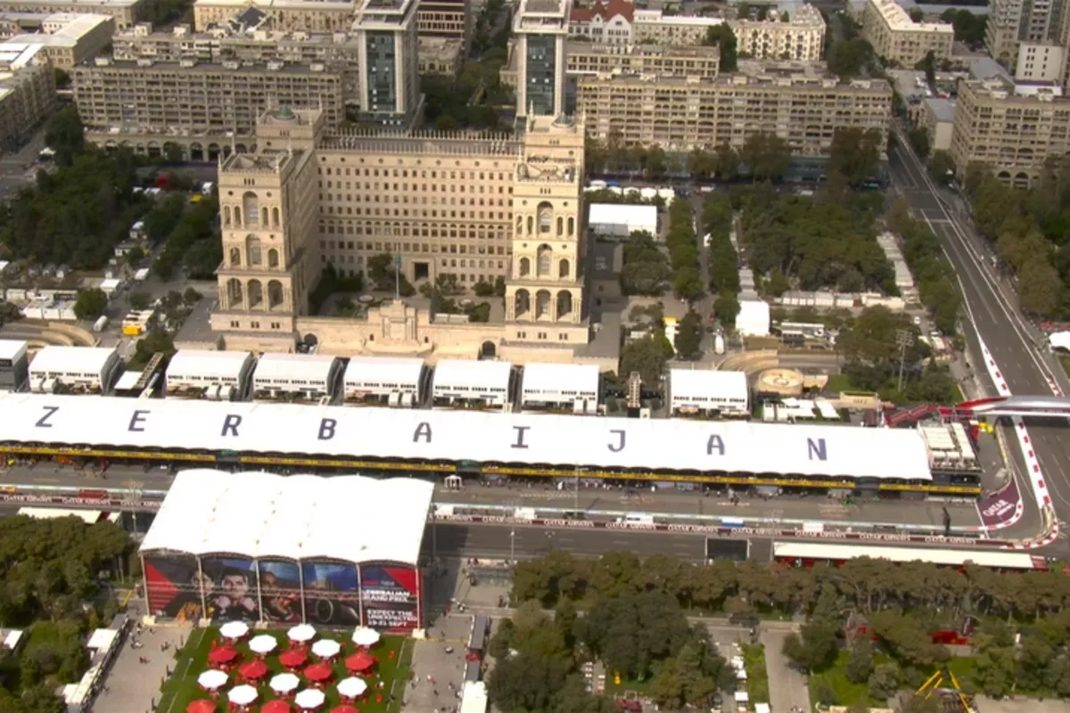 First Free Practice Session Begins at Azerbaijan Formula 1 Grand Prix