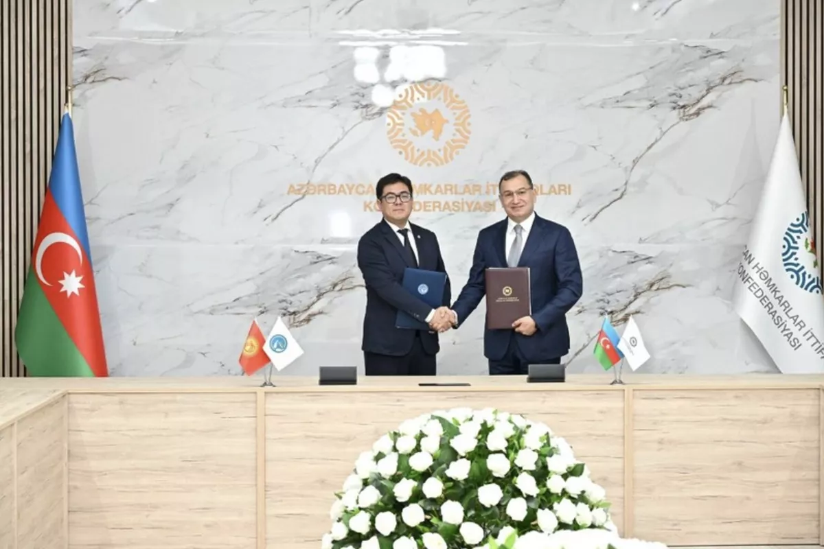 Azerbaijan and Kyrgyzstan Trade Unions Boost Cooperation in Baku