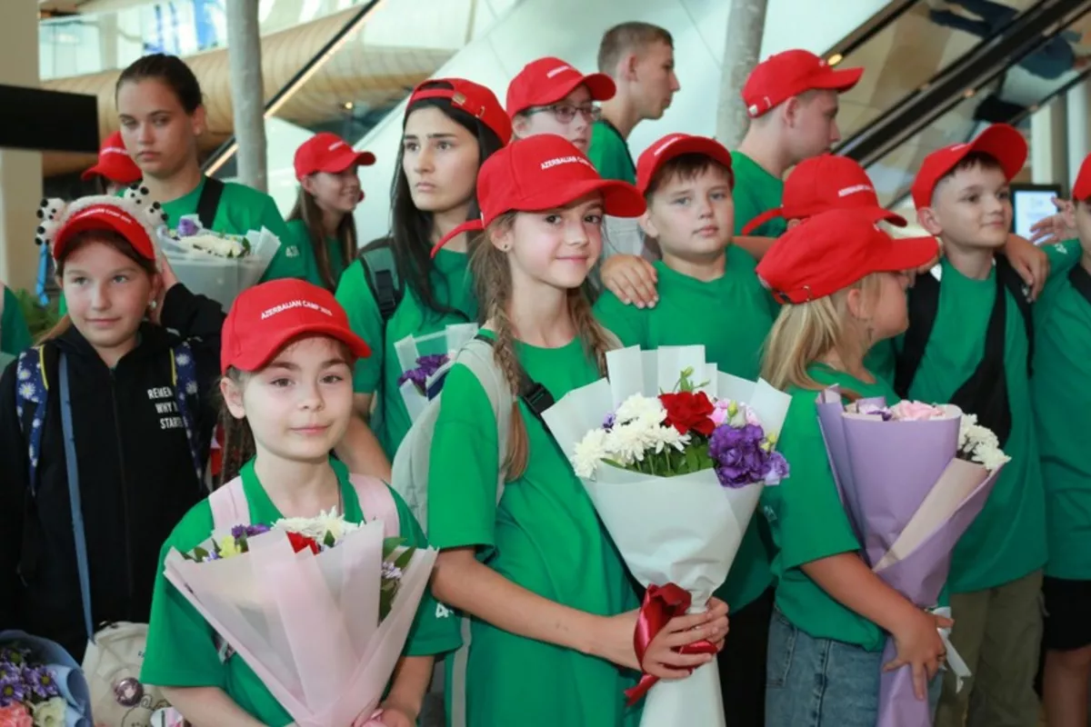 Azerbaijan Welcomes 30 Ukrainian Children for Specialized Rehabilitation Program