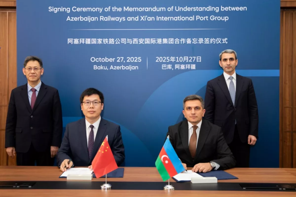 Azerbaijan, China Deepen Logistics Ties Through New MoU