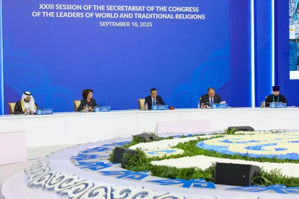 World and Traditional Religions Leaders Set to Gather in Kazakhstan for 2028 Congress
