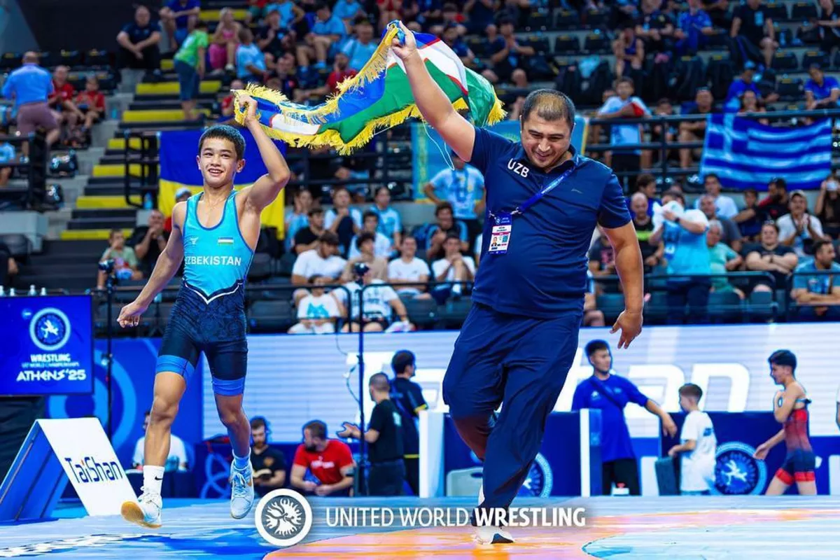 Uzbekistan Wins Two Golds at U17 World Wrestling Championships