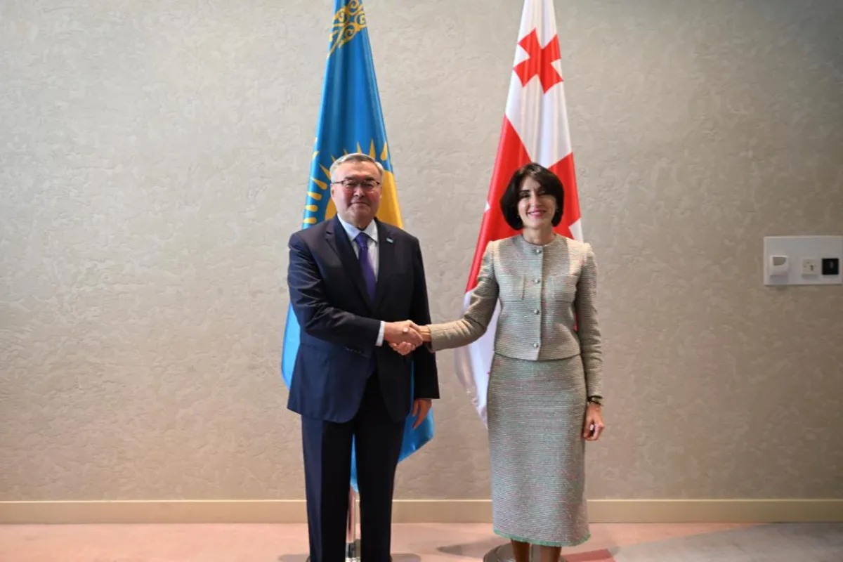 Kazakhstan, Georgia Focus on Trans-Caspian Transport Route