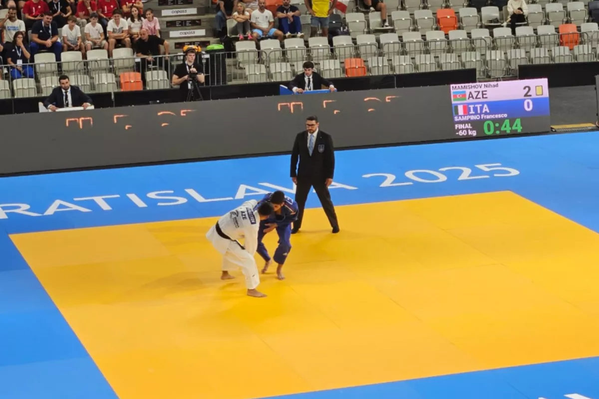Junior Azerbaijani Judoka Becomes European Champion