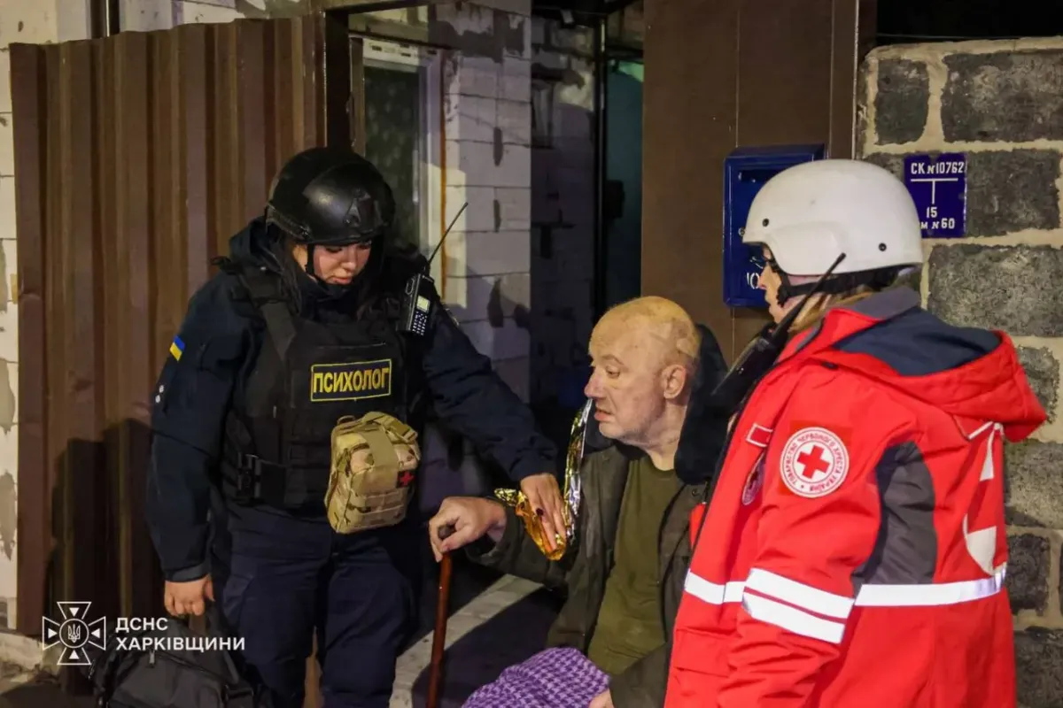 Overnight Attack Damages Homes in Ukraine's Kharkiv, Five Injured