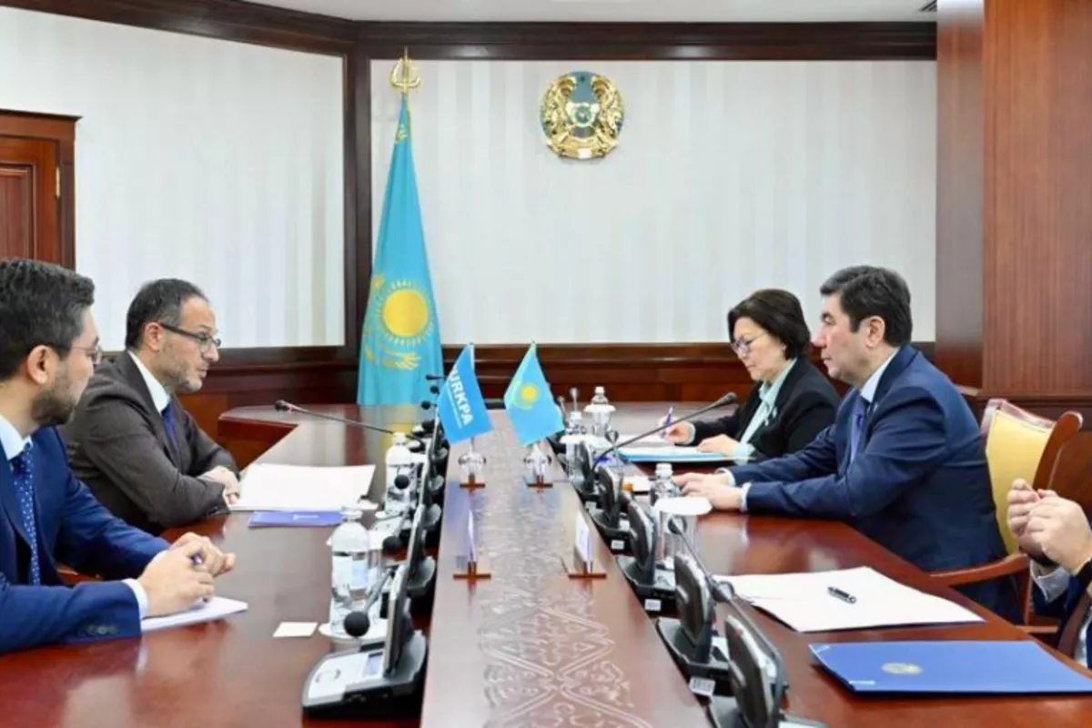 TURKPA Secretary General Holds Meeting with Kazakh Mazhilis Chairman