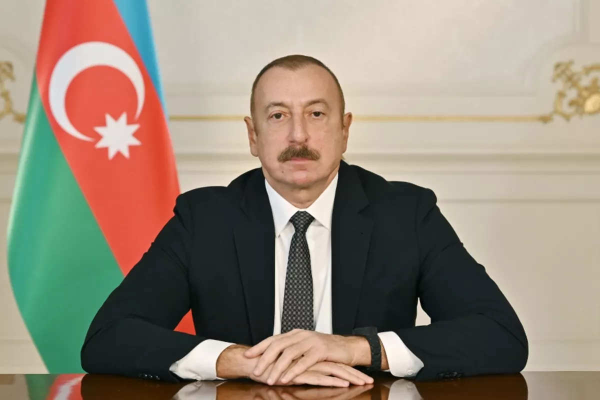 President Ilham Aliyev Makes Post on Victory Day - PHOTO