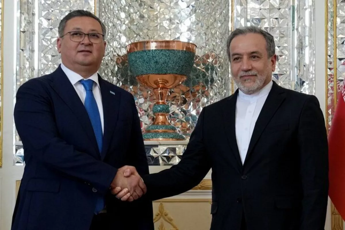 Iran, Kazakhstan FMs Hold Key Talks in Tehran