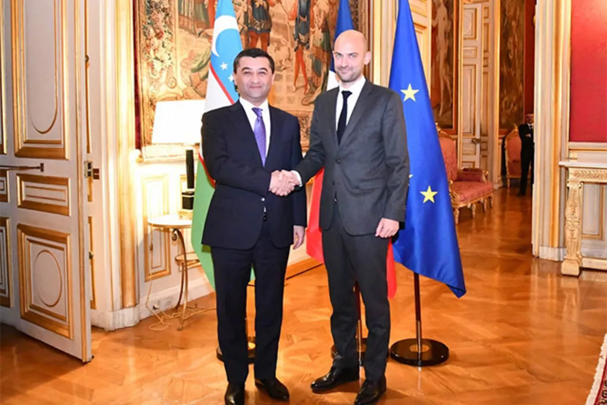 Uzbekistan, France Explore Trade, Innovation, and Education Cooperation