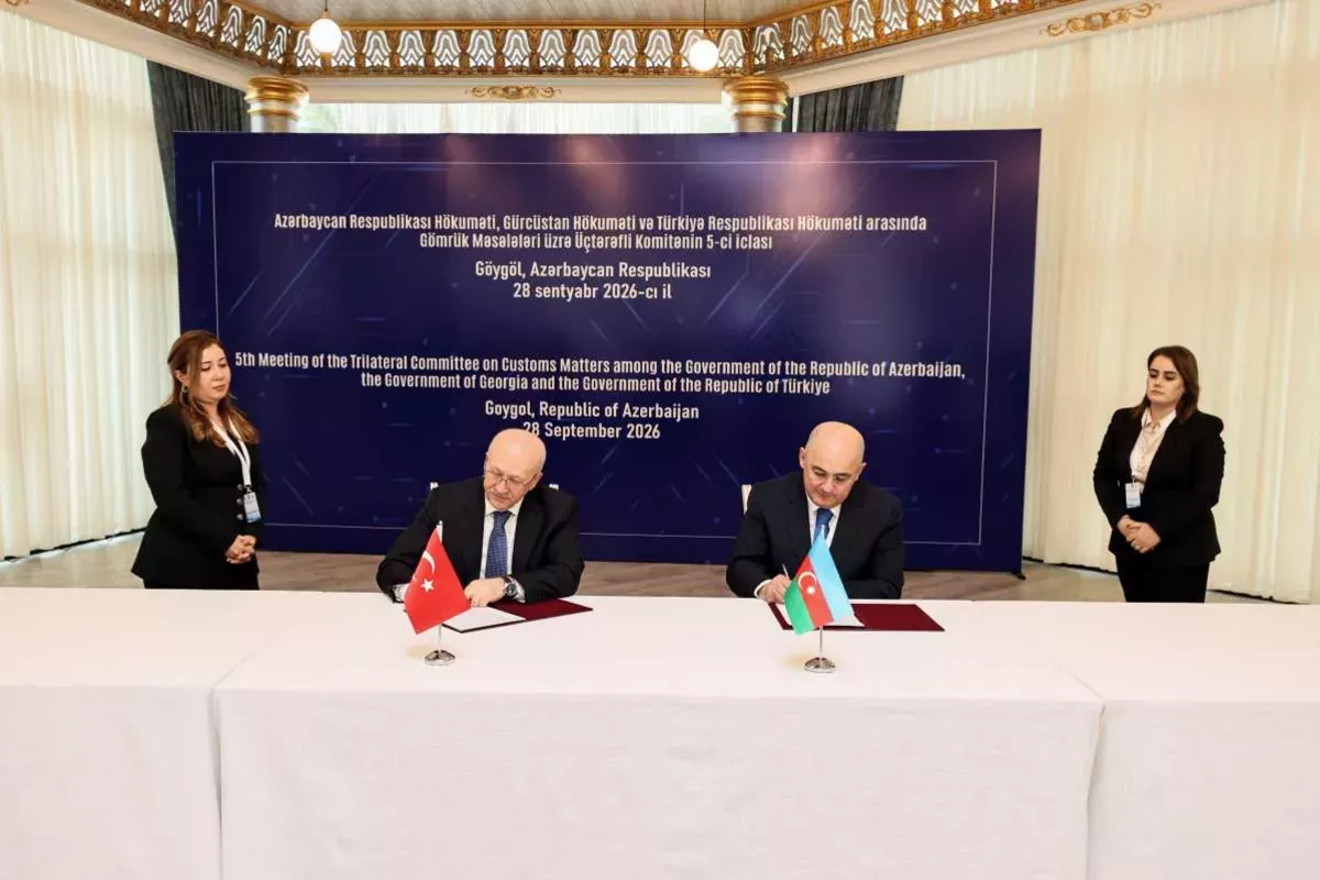 Azerbaijan, Türkiye Sign Protocol on Customs Cooperation