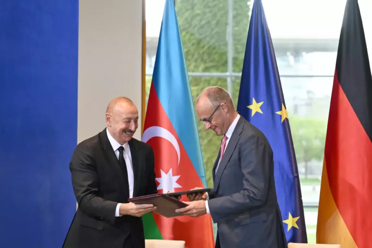 Azerbaijan, Germany Sign Key Bilateral Agreements in Berlin