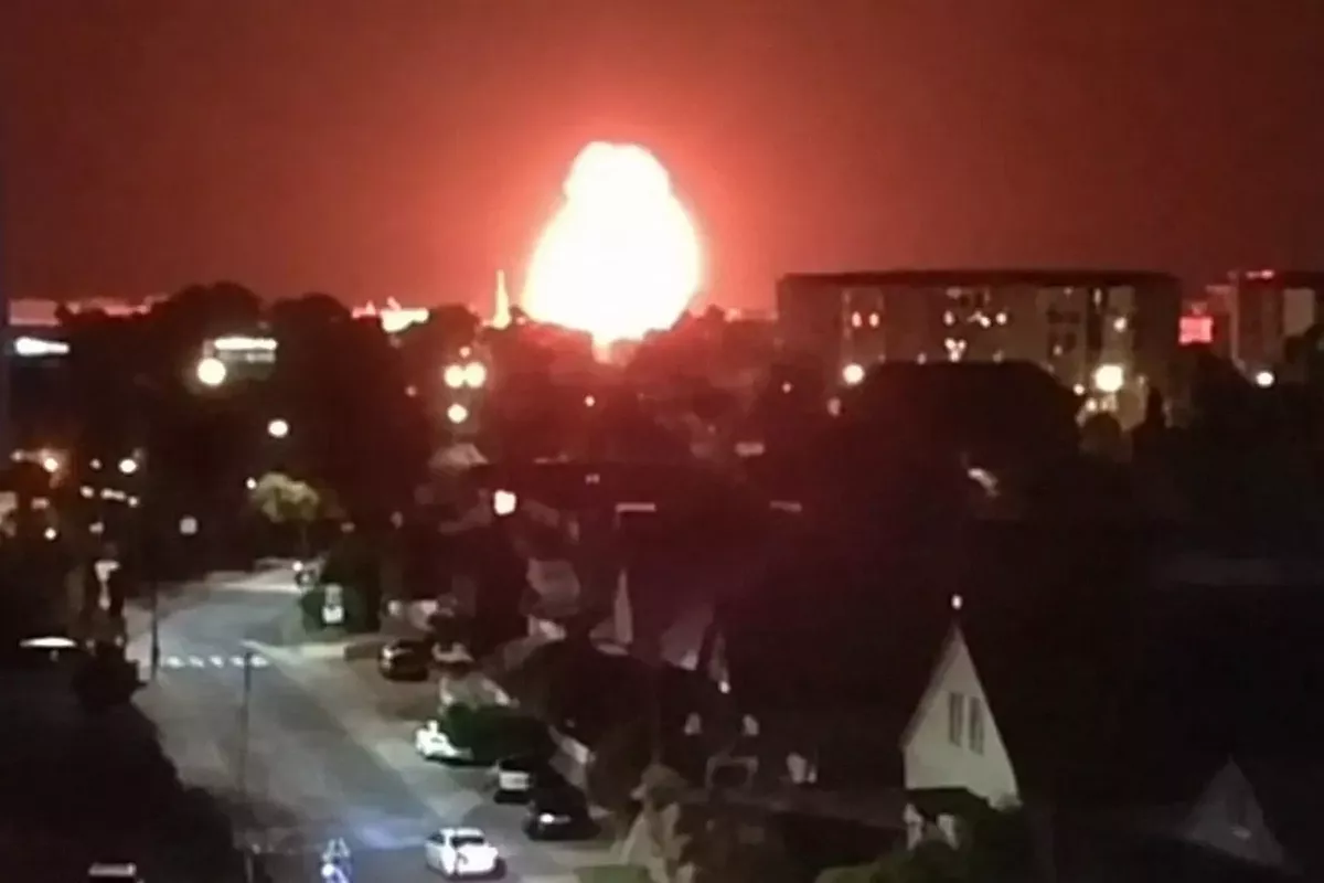Drone Attack Sparks Fires at Makhachkala Port and Theater in Dagestan