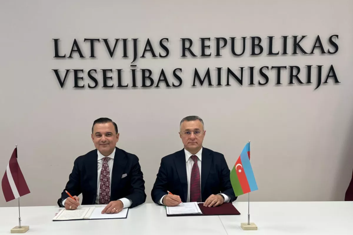 Azerbaijan, Latvia Ink Healthcare Cooperation Deal