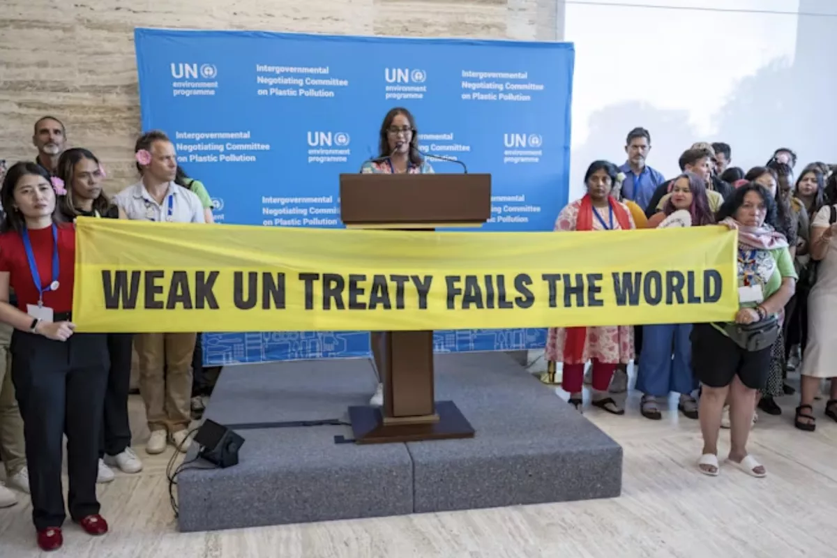 Plastic Pollution Treaty Talks End Without Agreement