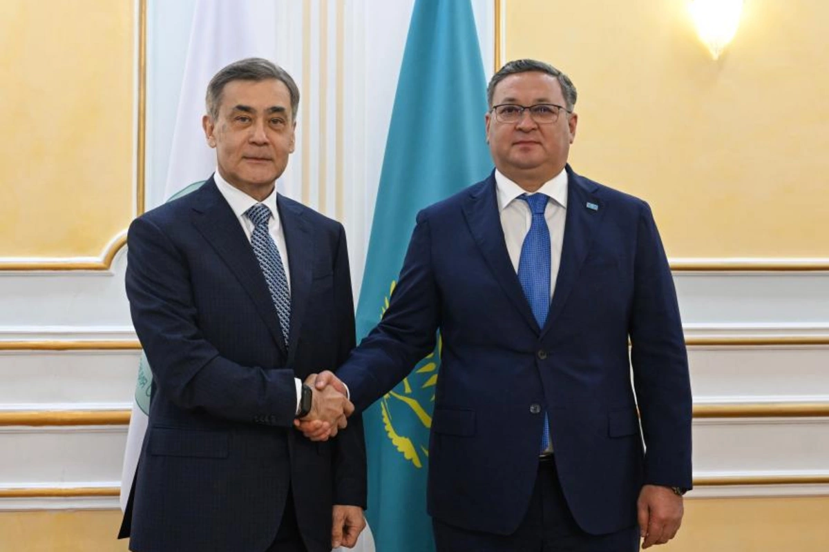 Kazakhstan’s Foreign Minister Meets with SCO Secretary General