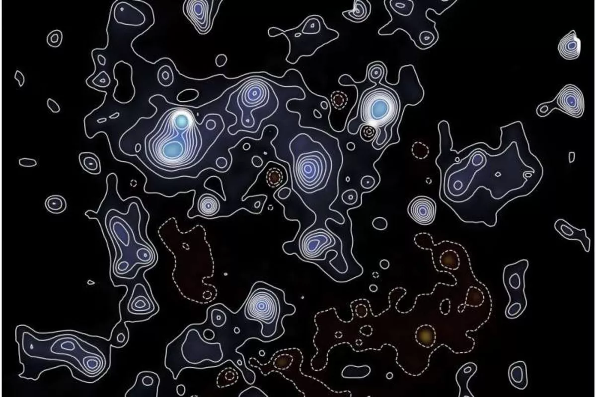 Astronomers Reveals Dark Matter's Cosmic Map